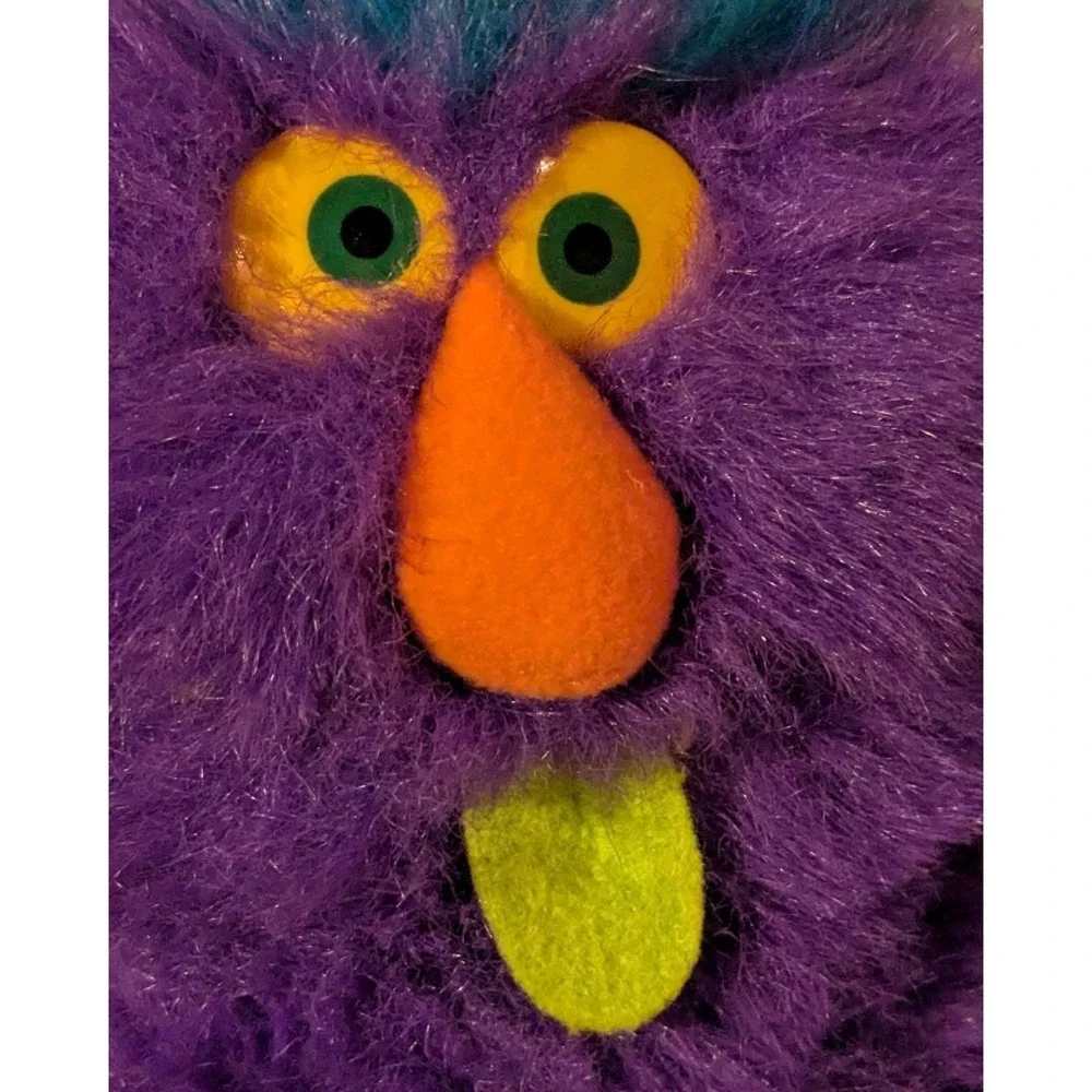 Russ Weirdo Willy Plush Monster Purple Suction Cups Stuffed Animal Vtg 10" - Picture 8 of 12